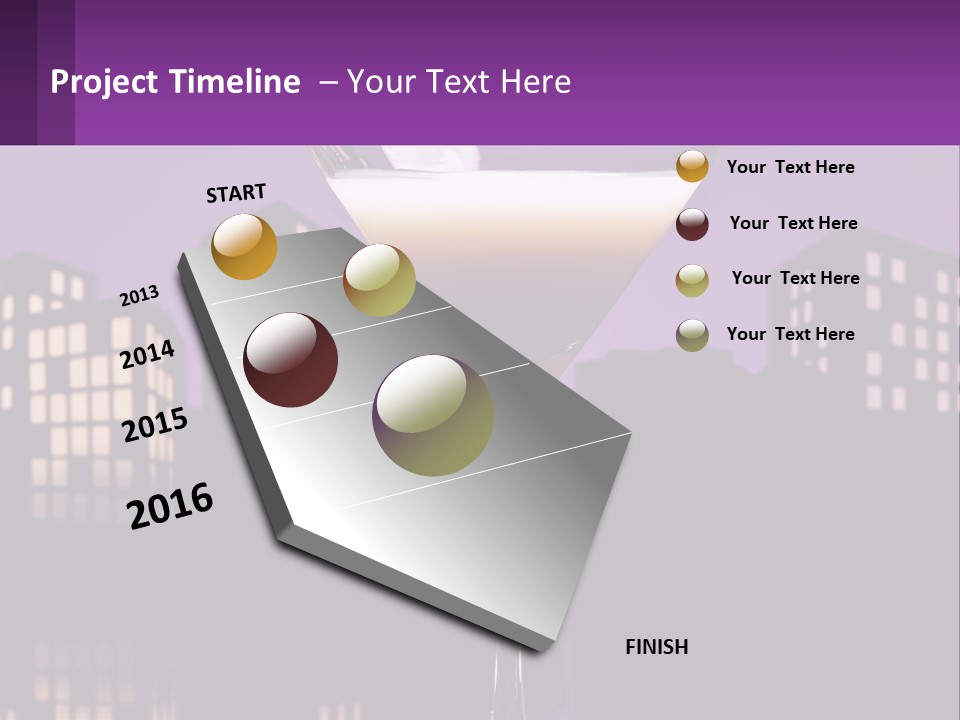 Standing Pensioner Senior PowerPoint Template