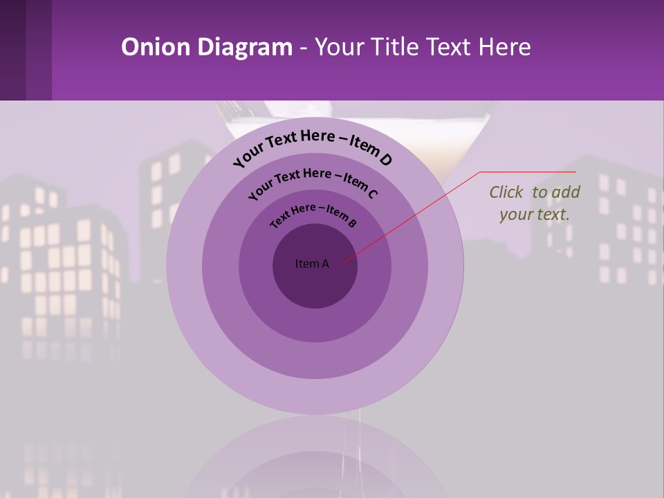 Standing Pensioner Senior PowerPoint Template