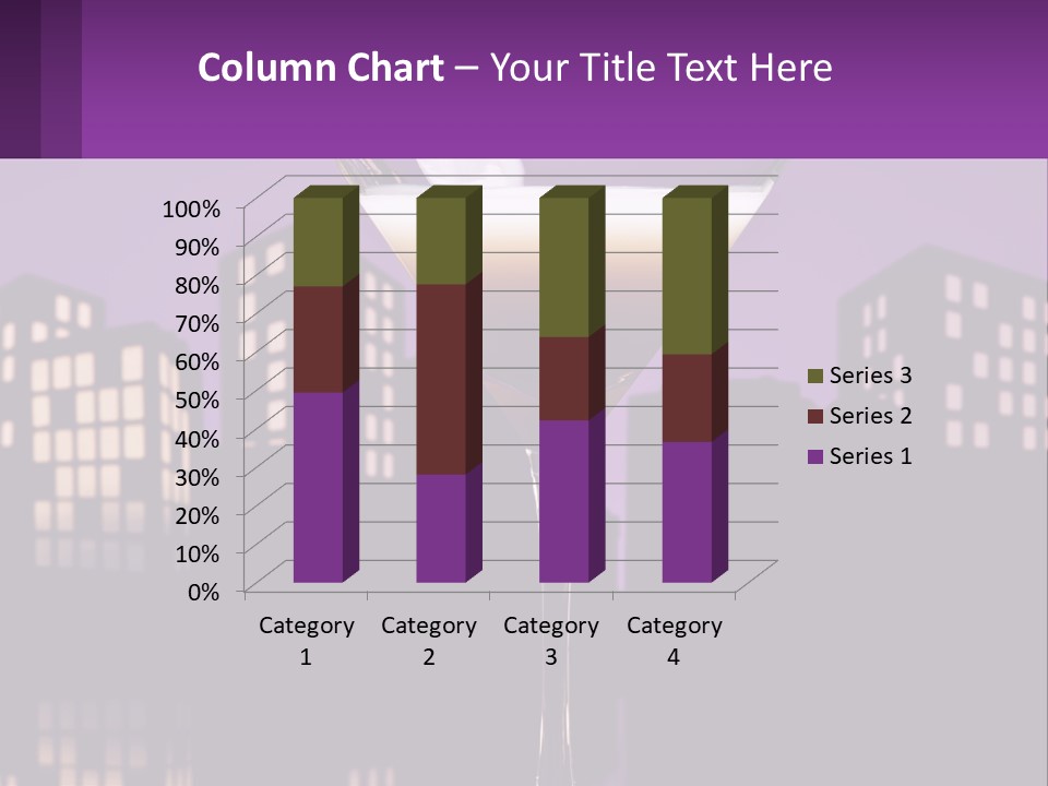 Standing Pensioner Senior PowerPoint Template
