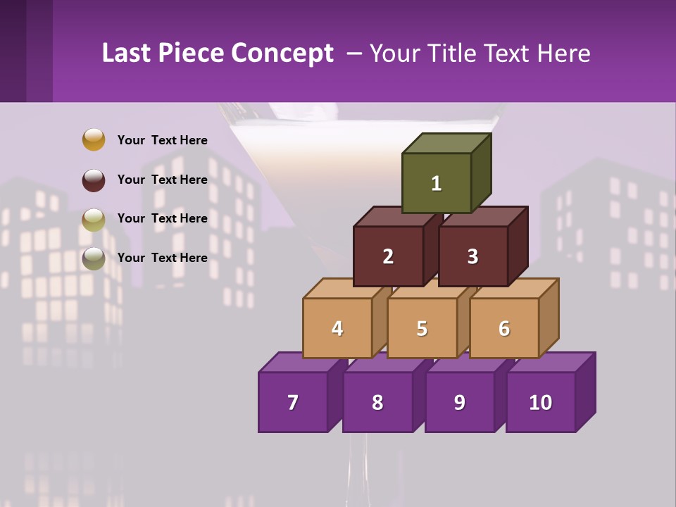 Standing Pensioner Senior PowerPoint Template