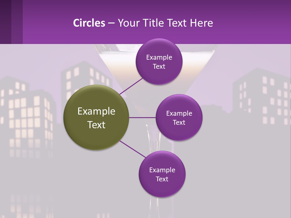 Standing Pensioner Senior PowerPoint Template