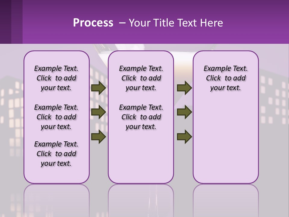 Standing Pensioner Senior PowerPoint Template