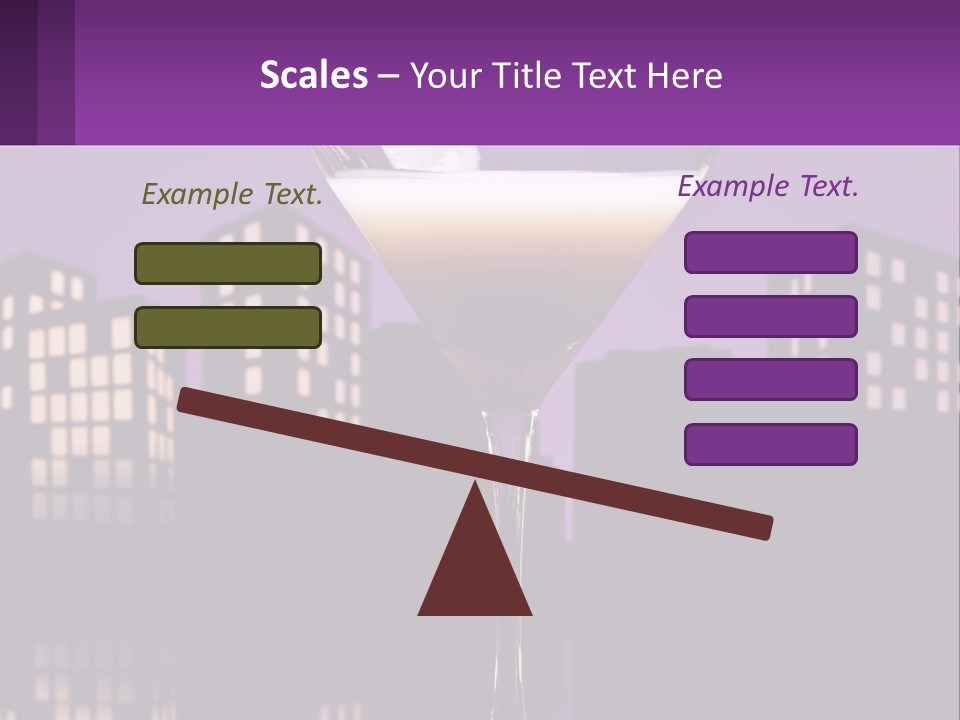 Standing Pensioner Senior PowerPoint Template