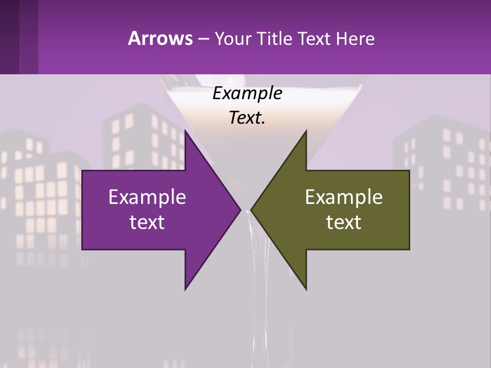 Standing Pensioner Senior PowerPoint Template