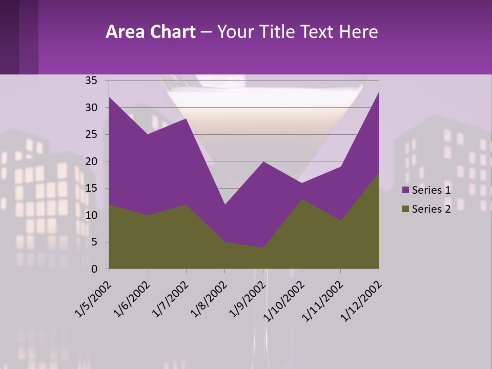 Standing Pensioner Senior PowerPoint Template
