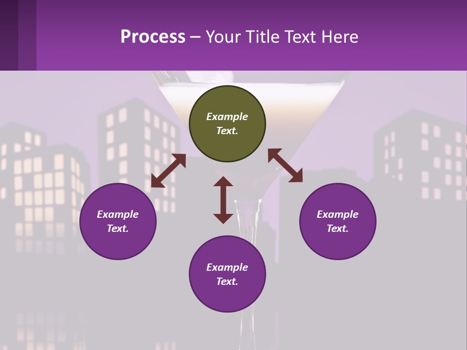 Standing Pensioner Senior PowerPoint Template