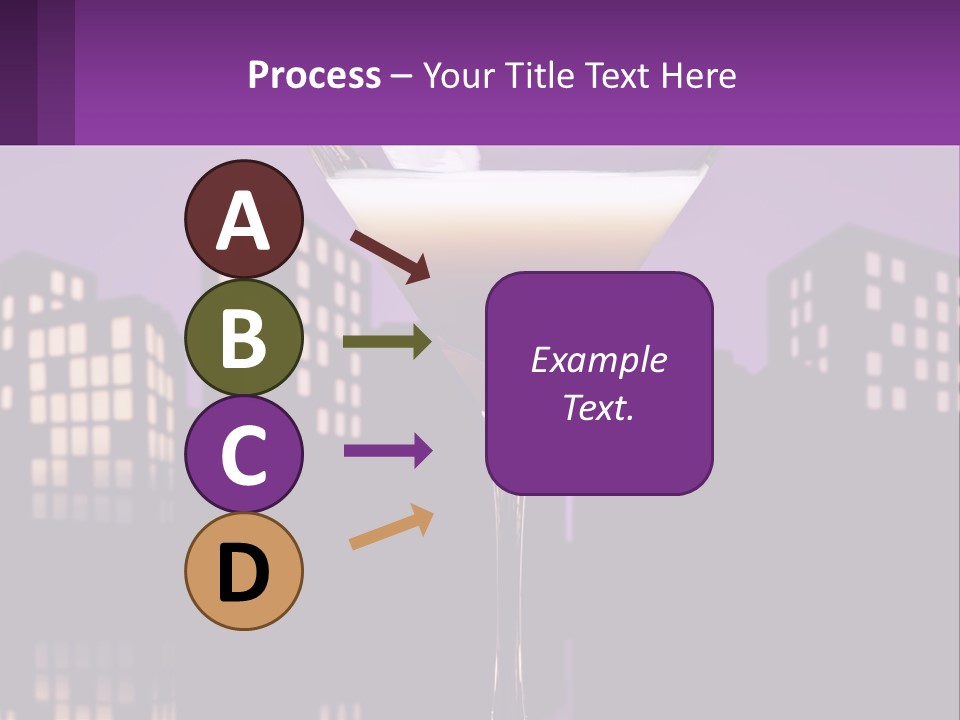 Standing Pensioner Senior PowerPoint Template