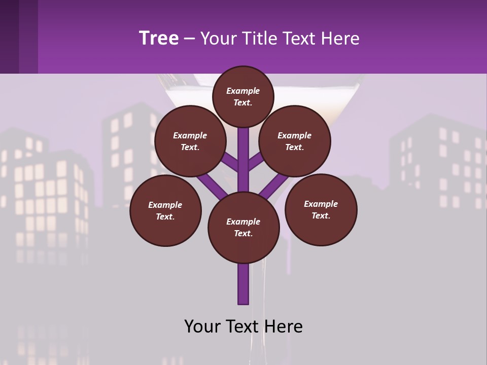 Standing Pensioner Senior PowerPoint Template