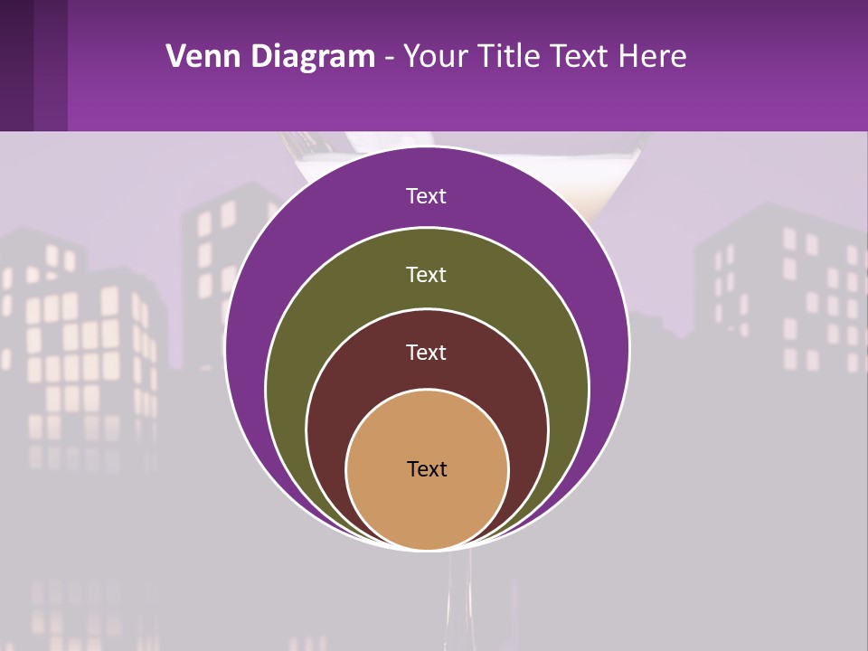 Standing Pensioner Senior PowerPoint Template