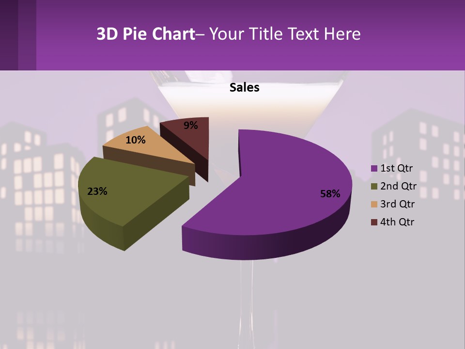 Standing Pensioner Senior PowerPoint Template