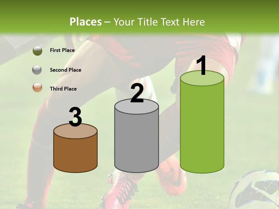 Portrait Daughter Calm PowerPoint Template