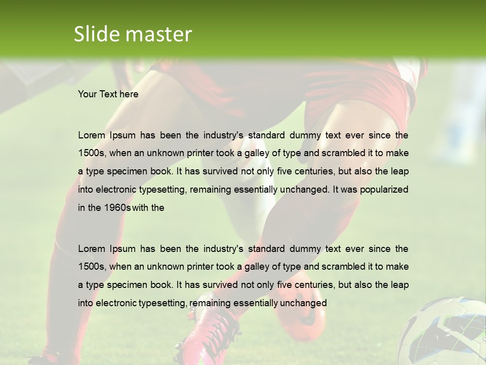 Portrait Daughter Calm PowerPoint Template