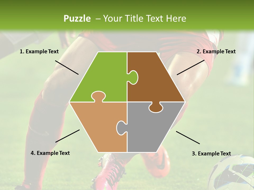 Portrait Daughter Calm PowerPoint Template