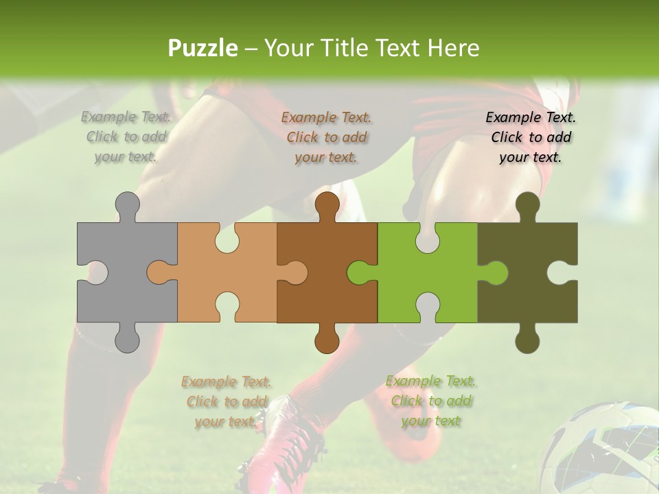 Portrait Daughter Calm PowerPoint Template