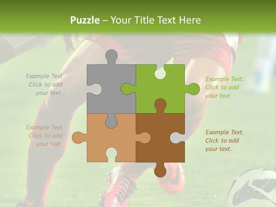 Portrait Daughter Calm PowerPoint Template