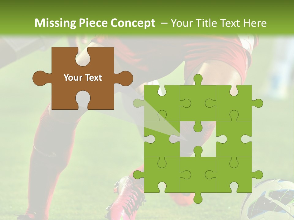 Portrait Daughter Calm PowerPoint Template