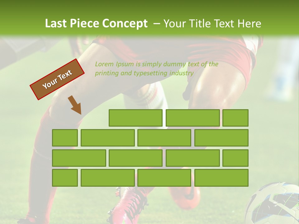 Portrait Daughter Calm PowerPoint Template