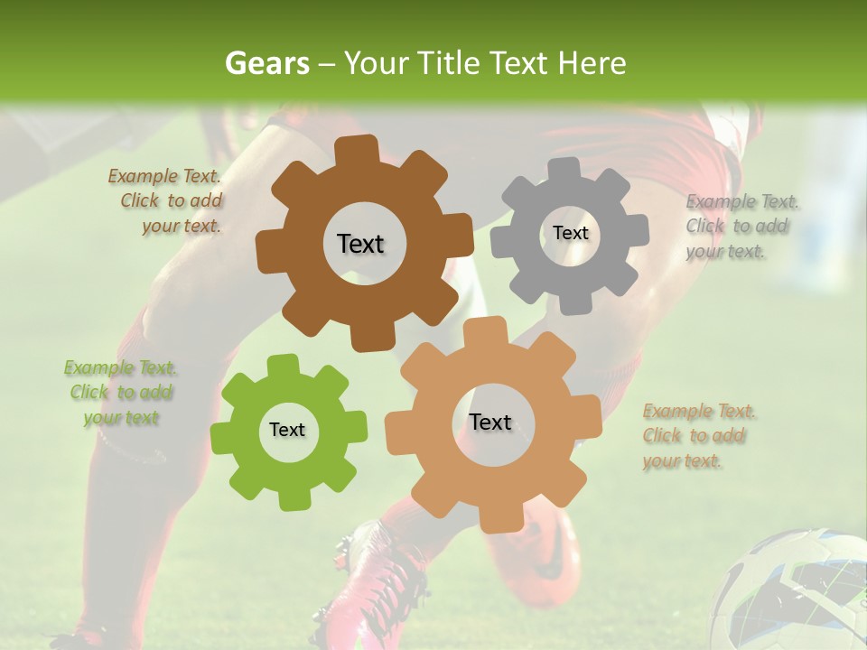 Portrait Daughter Calm PowerPoint Template