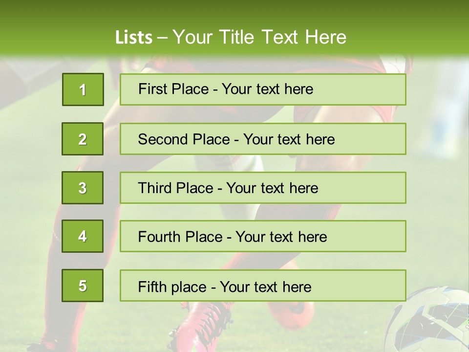 Portrait Daughter Calm PowerPoint Template