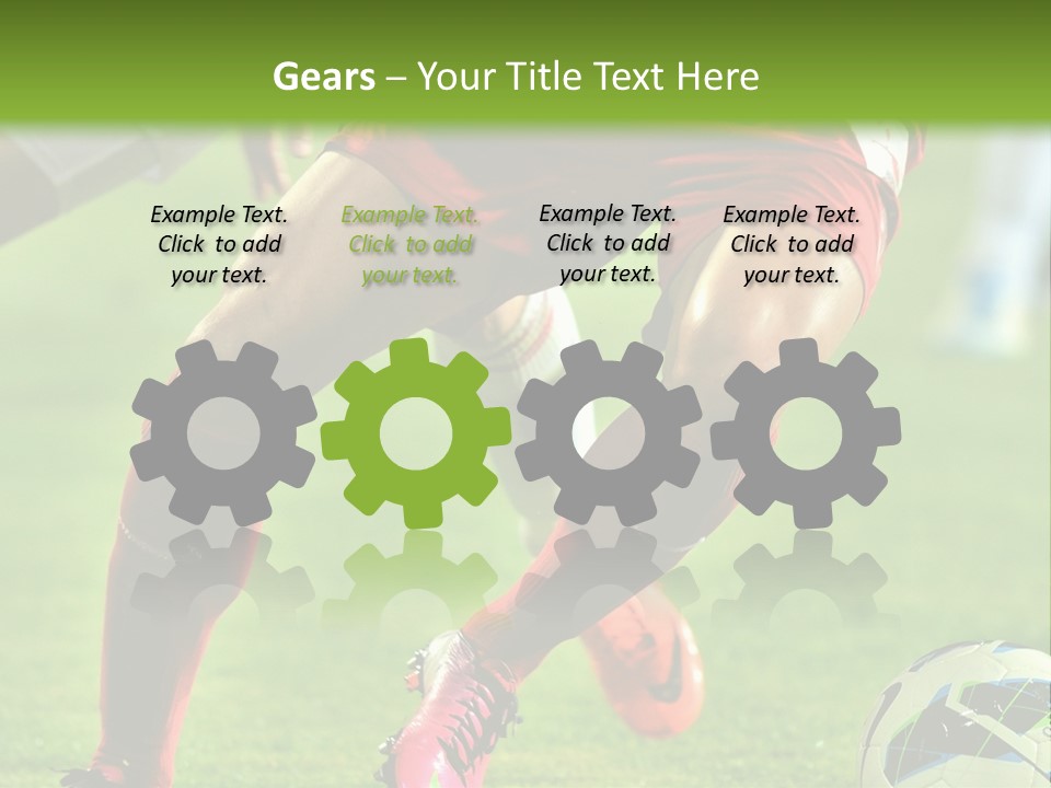 Portrait Daughter Calm PowerPoint Template