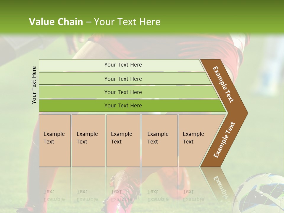 Portrait Daughter Calm PowerPoint Template