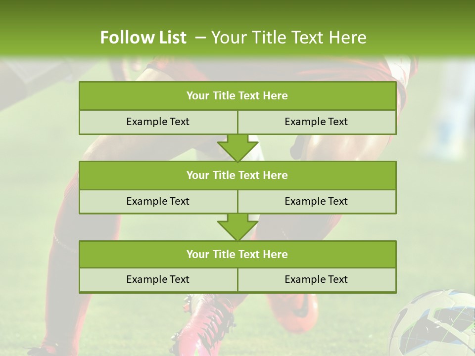 Portrait Daughter Calm PowerPoint Template