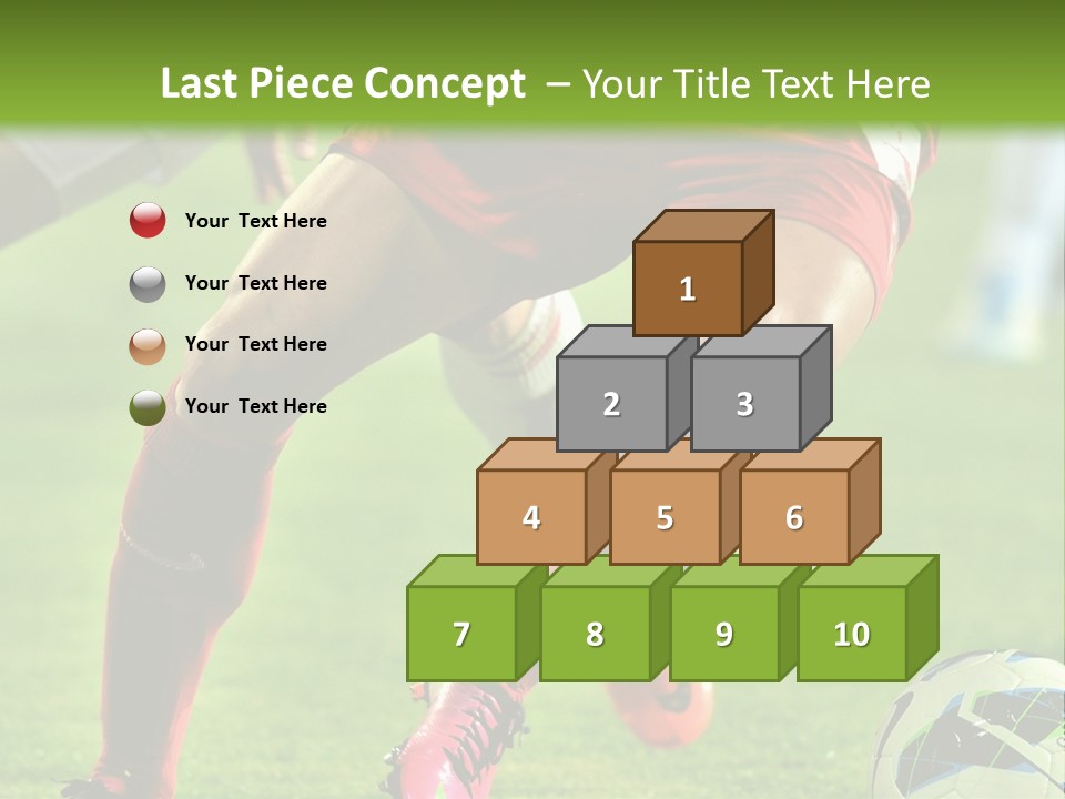 Portrait Daughter Calm PowerPoint Template