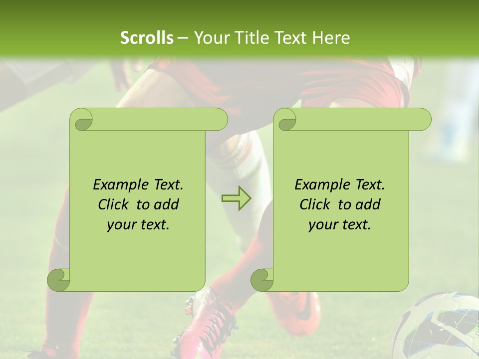 Portrait Daughter Calm PowerPoint Template