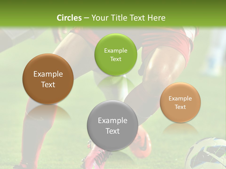 Portrait Daughter Calm PowerPoint Template