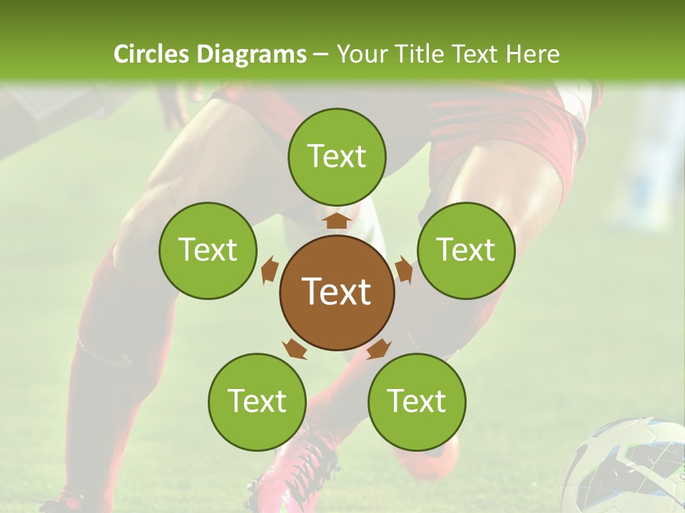 Portrait Daughter Calm PowerPoint Template