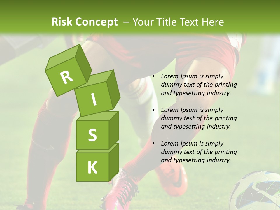 Portrait Daughter Calm PowerPoint Template