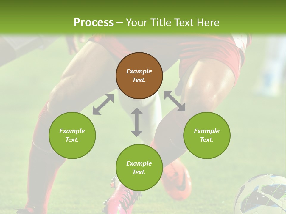 Portrait Daughter Calm PowerPoint Template