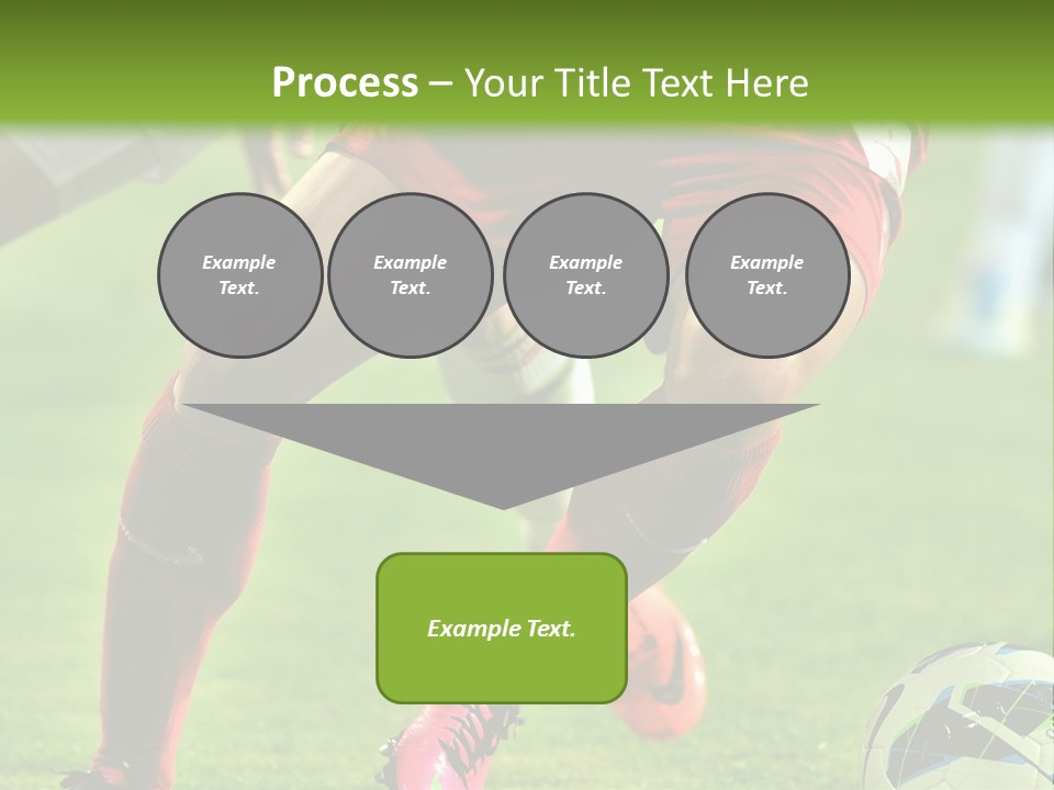 Portrait Daughter Calm PowerPoint Template