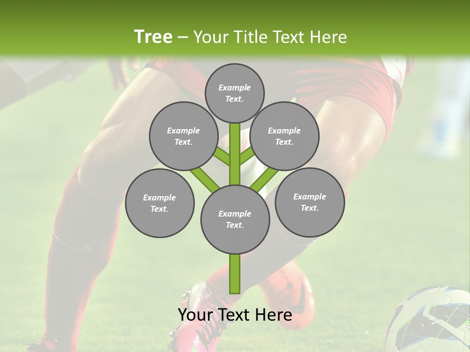 Portrait Daughter Calm PowerPoint Template