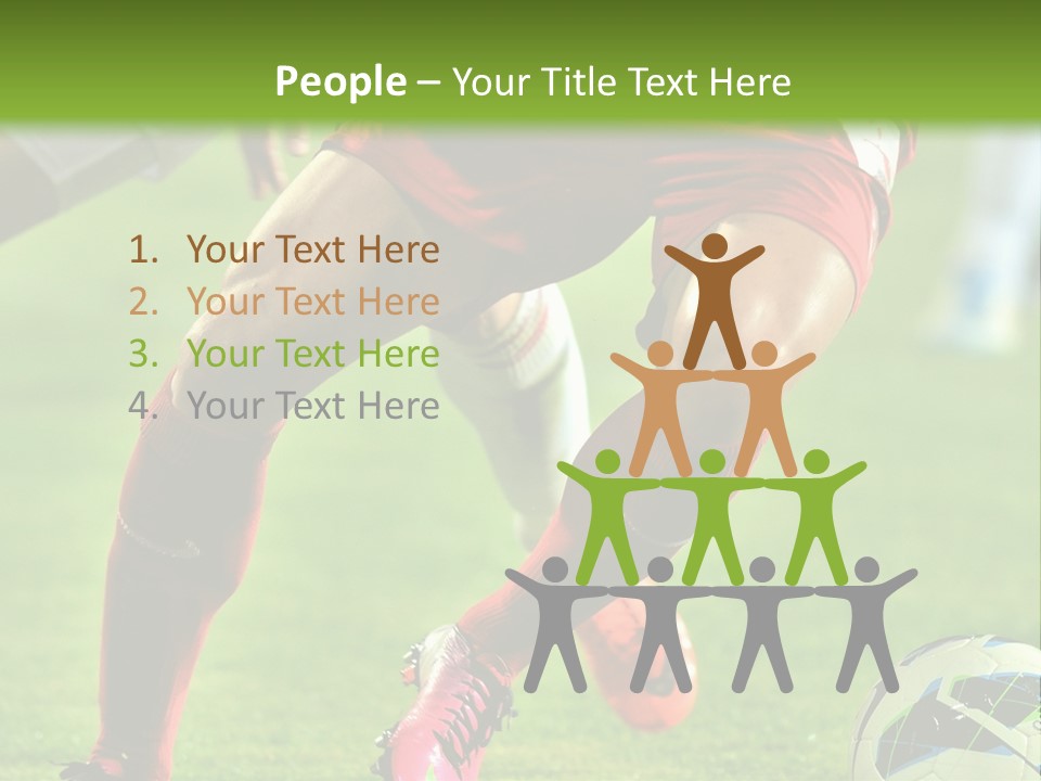 Portrait Daughter Calm PowerPoint Template