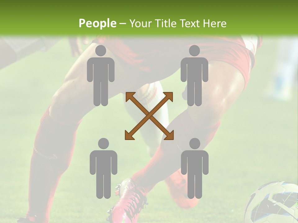 Portrait Daughter Calm PowerPoint Template