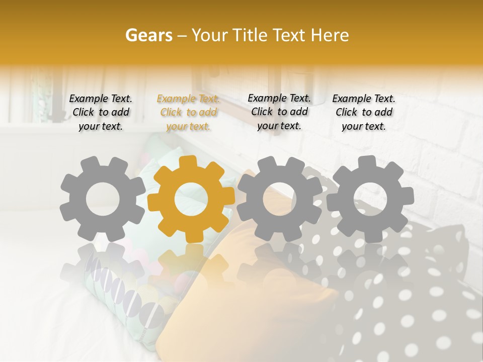 Family Elderly Portrait PowerPoint Template