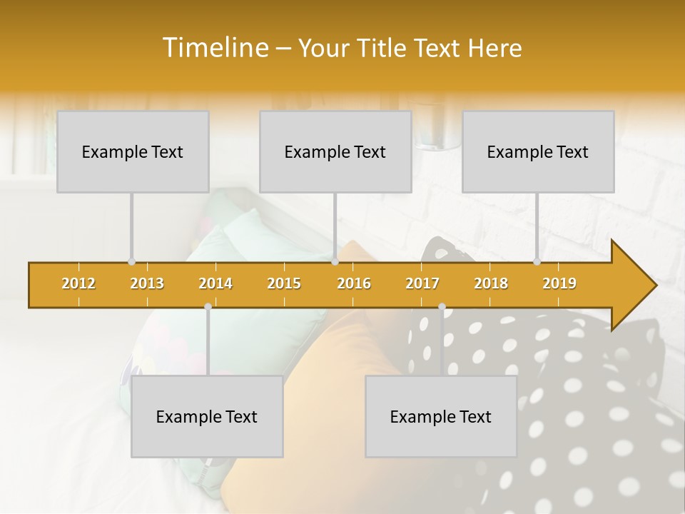 Family Elderly Portrait PowerPoint Template