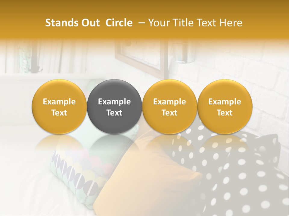 Family Elderly Portrait PowerPoint Template