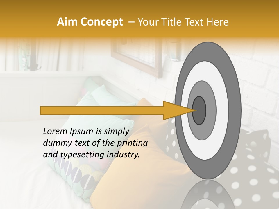 Family Elderly Portrait PowerPoint Template