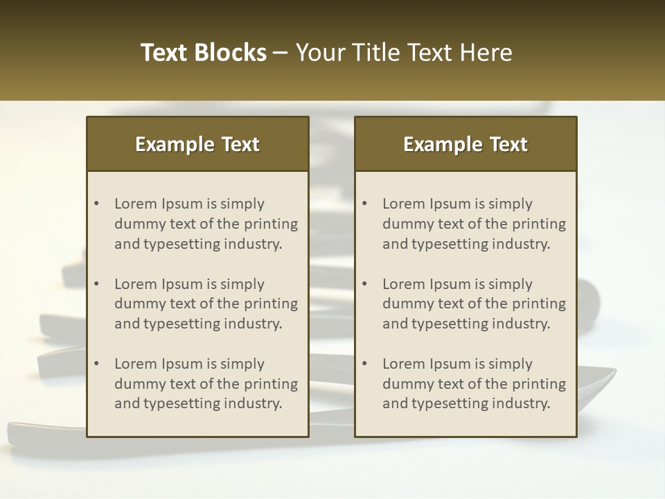 Wave Daughter Senior PowerPoint Template