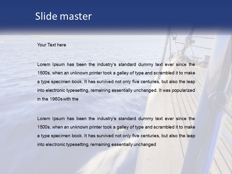 Life Elderly Retired PowerPoint Template