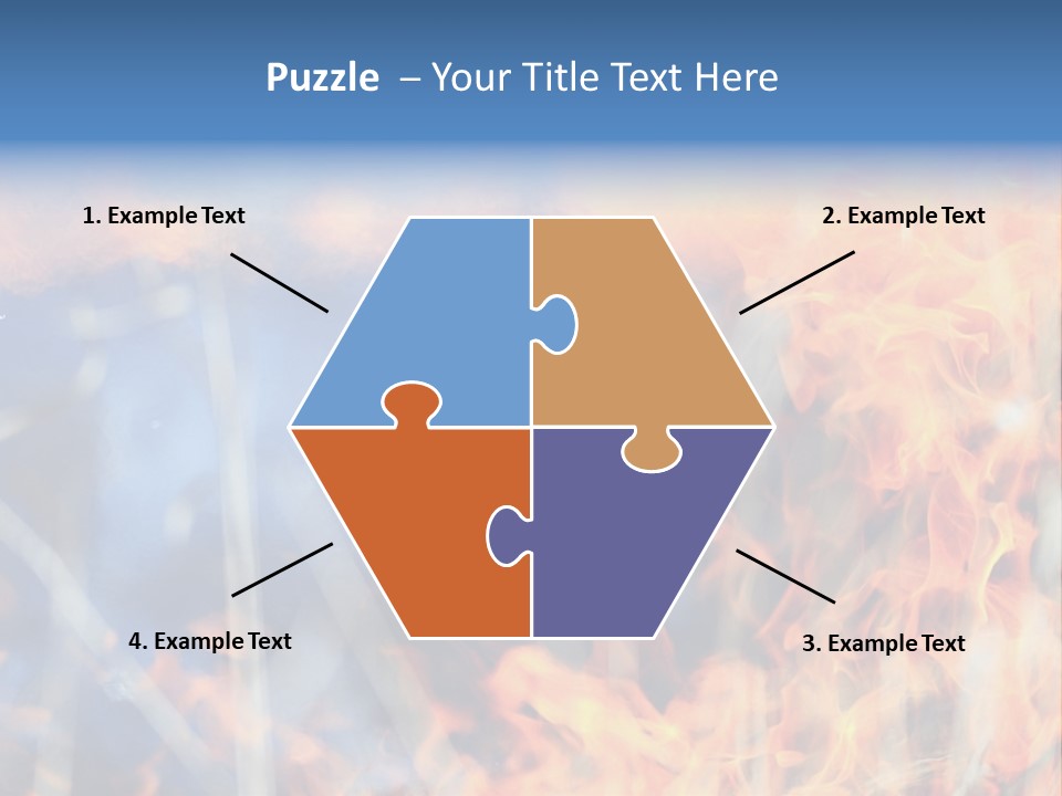 Sad Portrait Calm PowerPoint Template