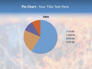 Sad Portrait Calm PowerPoint Template