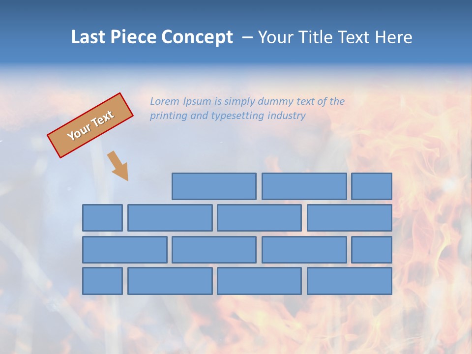 Sad Portrait Calm PowerPoint Template