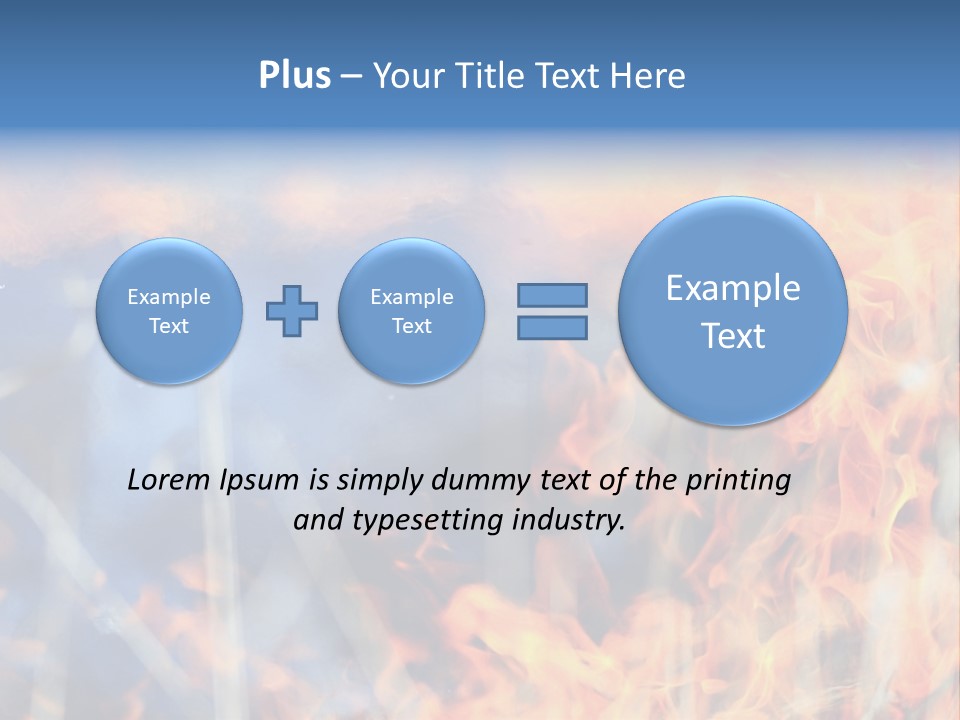Sad Portrait Calm PowerPoint Template