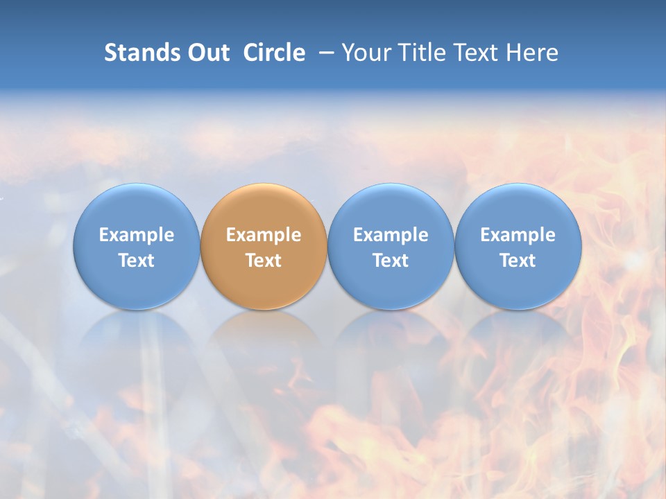 Sad Portrait Calm PowerPoint Template