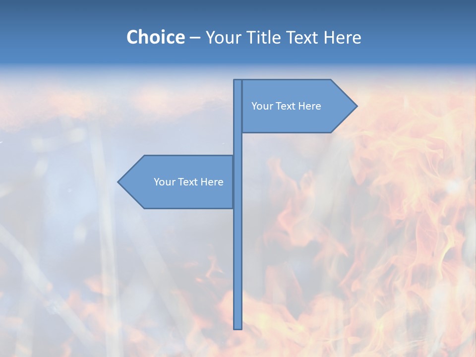 Sad Portrait Calm PowerPoint Template