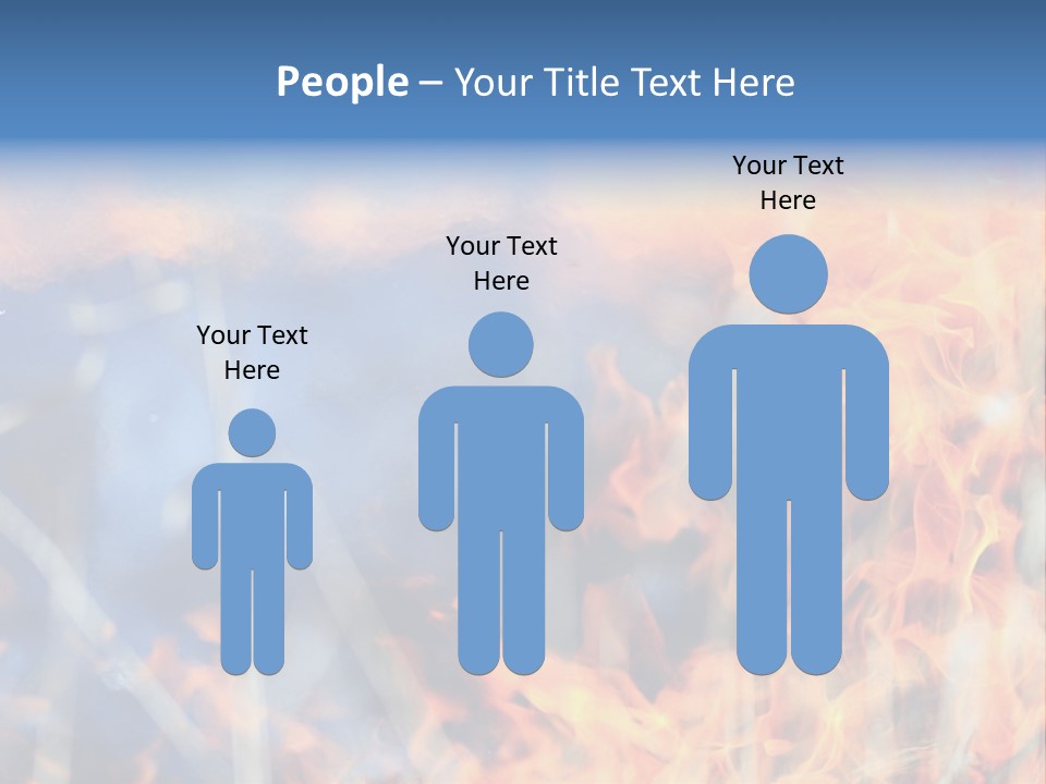 Sad Portrait Calm PowerPoint Template