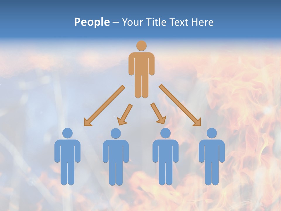 Sad Portrait Calm PowerPoint Template